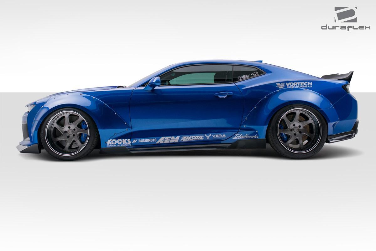 2016-2023 Chevrolet Camaro Duraflex Grid Side Skirts
