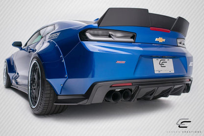 2016-2018 Chevrolet Camaro Carbon Creations Grid Carbon Fiber Rear Lip