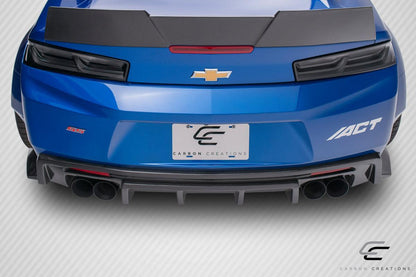 2016-2018 Chevrolet Camaro Carbon Creations Grid Carbon Fiber Rear Lip