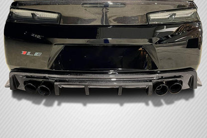 2016-2018 Chevrolet Camaro Carbon Creations Grid Carbon Fiber Rear Lip