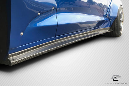 2016-2023 Chevrolet Camaro Carbon Creations Grid Carbon Fiber Side Skirts