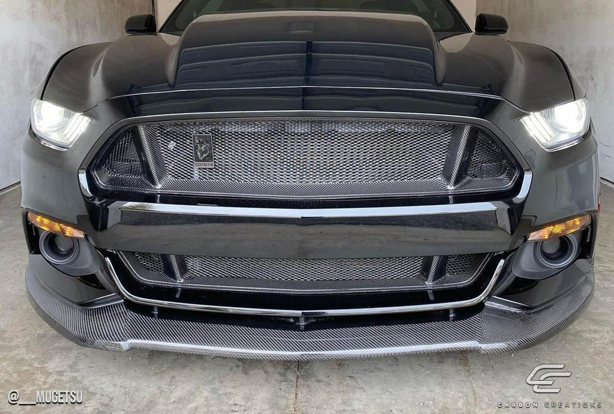 2015-2017 Ford Mustang Carbon Creations CVX Carbon Fiber Front Lip