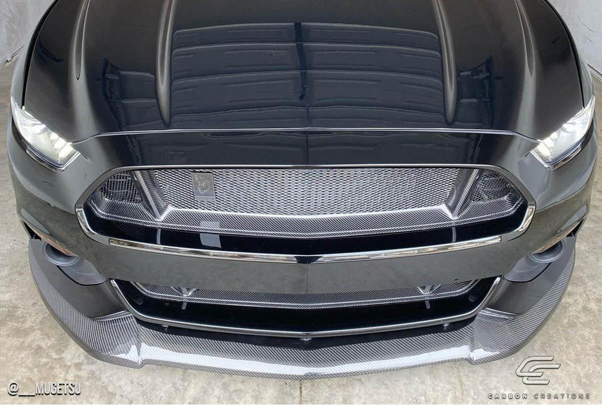 2015-2017 Ford Mustang Carbon Creations CVX Carbon Fiber Front Lip