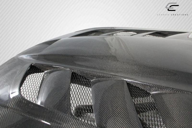2005-2010 Jeep Grand Cherokee Carbon Creations Viper Look Carbon Fiber Hood