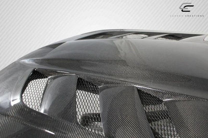 2005-2010 Jeep Grand Cherokee Carbon Creations Viper Look Carbon Fiber Hood