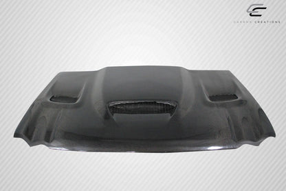 2005-2010 Jeep Grand Cherokee Carbon Creations Hellcat Look Carbon Fiber Hood