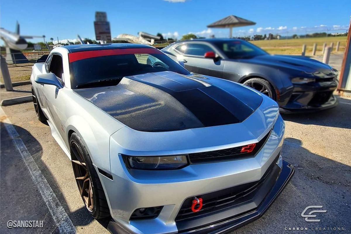 2010-2015 Chevrolet Camaro Carbon Creations Circuit Carbon Fiber Hood