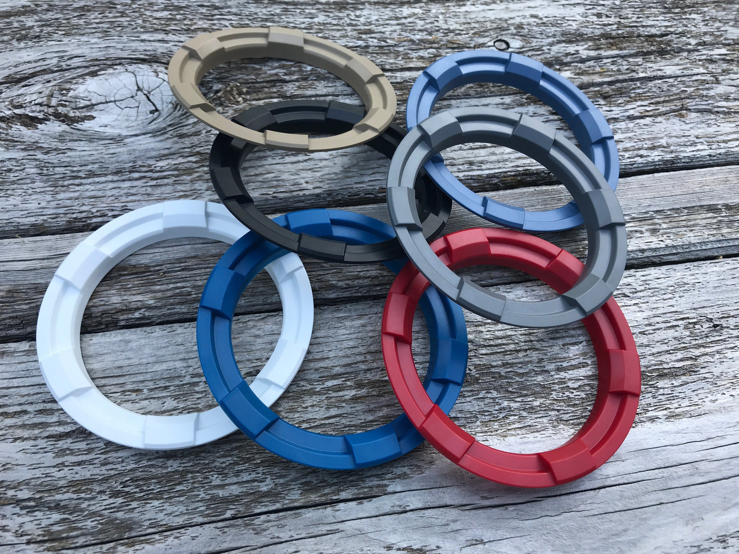 Vent Rings (2016-2023 Tacoma) - BLACK
