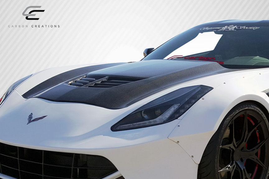 2014-2019 Chevrolet Corvette Carbon Creations Z06 Carbon Fiber Hood
