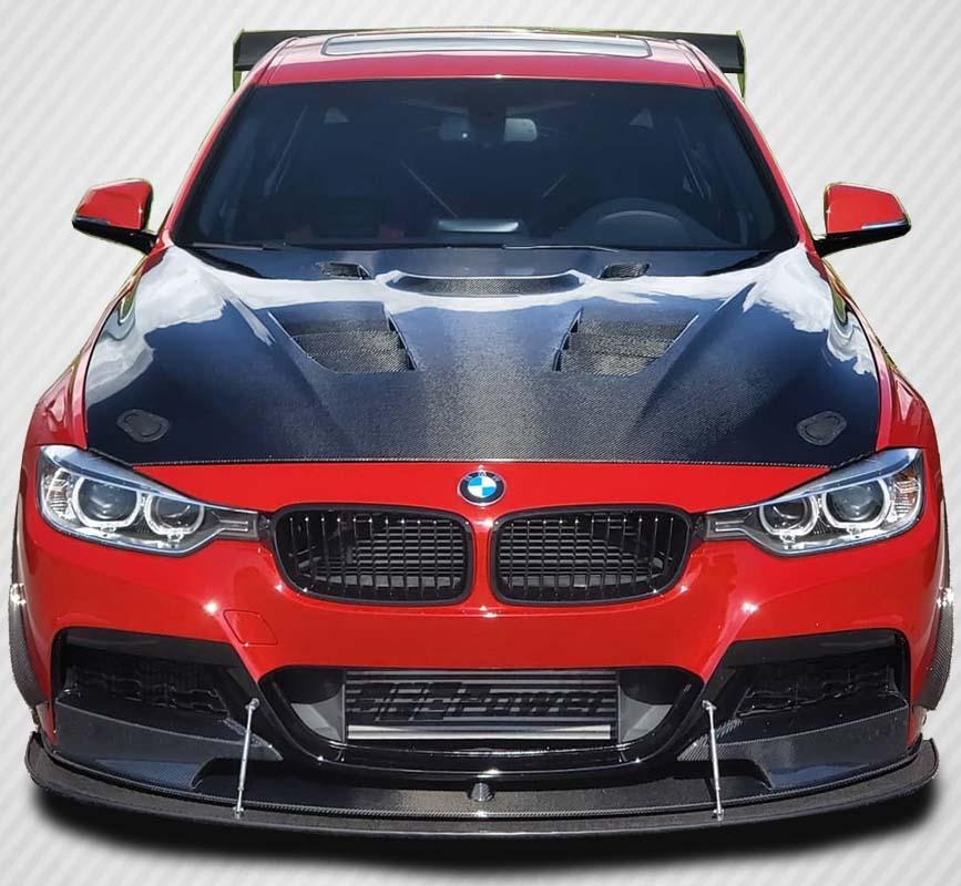 2012-2018 BMW 3 Series Carbon Creations Eros Version 1 Carbon Fiber Hood