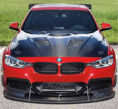 2012-2018 BMW 3 Series Carbon Creations Eros Version 1 Carbon Fiber Hood