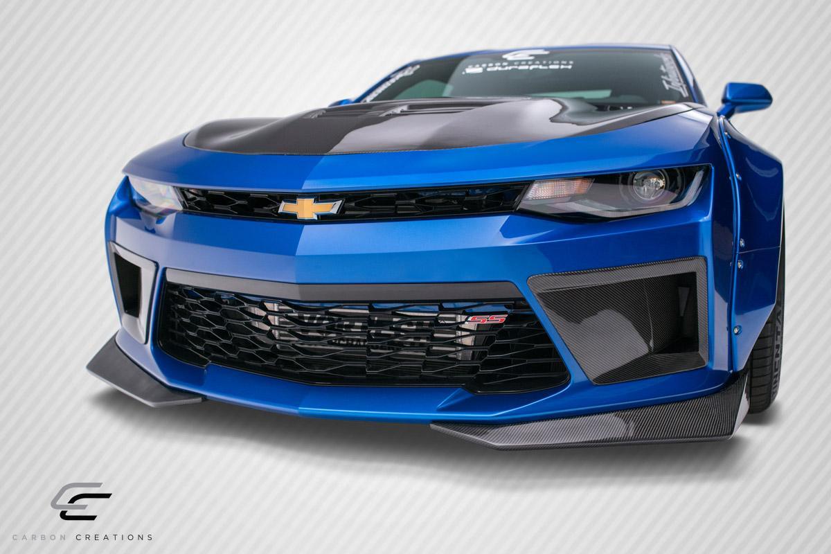 2016-2018 Chevrolet Camaro Carbon Creations Grid Carbon Fiber Front Lip