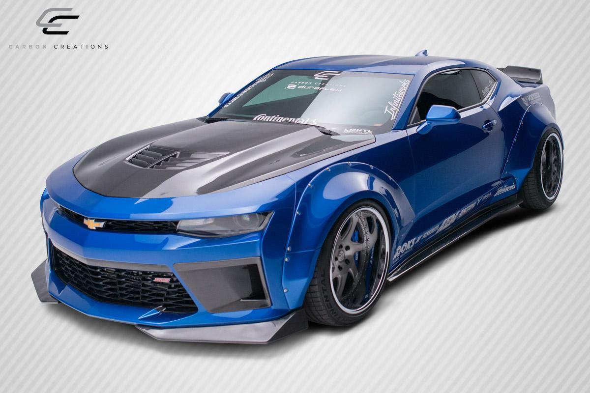 2016-2023 Chevrolet Camaro Carbon Creations Grid Carbon Fiber Hood