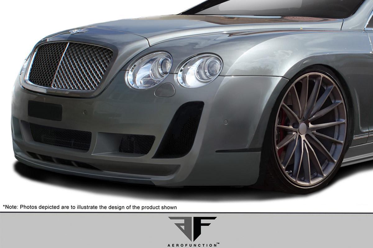 2003-2010 Bentley Continental GT Aero Function AF-2 Front Lip