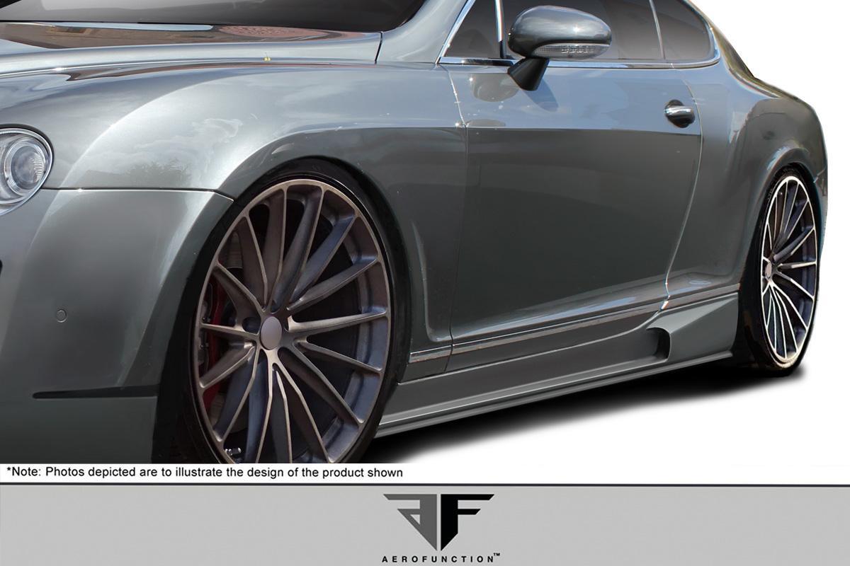 2003-2010 Bentley Continental GT Aero Function AF-2 Side Skirts