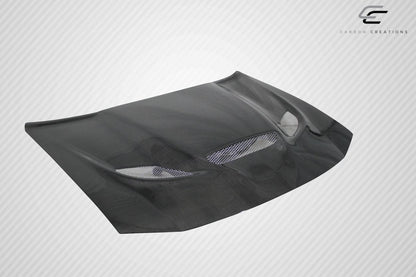 2006-2010 Dodge Charger Carbon Creations Hellcat Look Carbon Fiber Hood