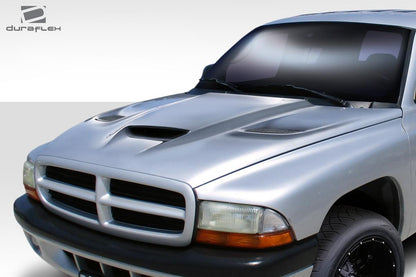 1997-2004 Dodge Dakota Duraflex Hellcat Look Hood