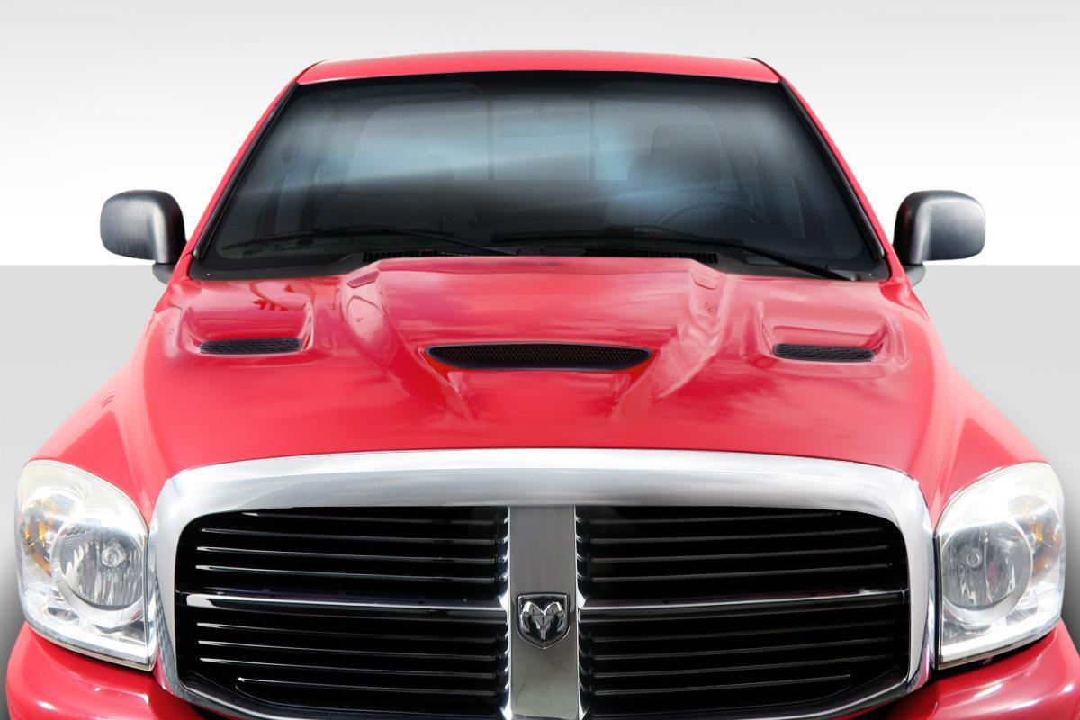 2002-2008 Dodge Ram Duraflex Hellcat Look Hood