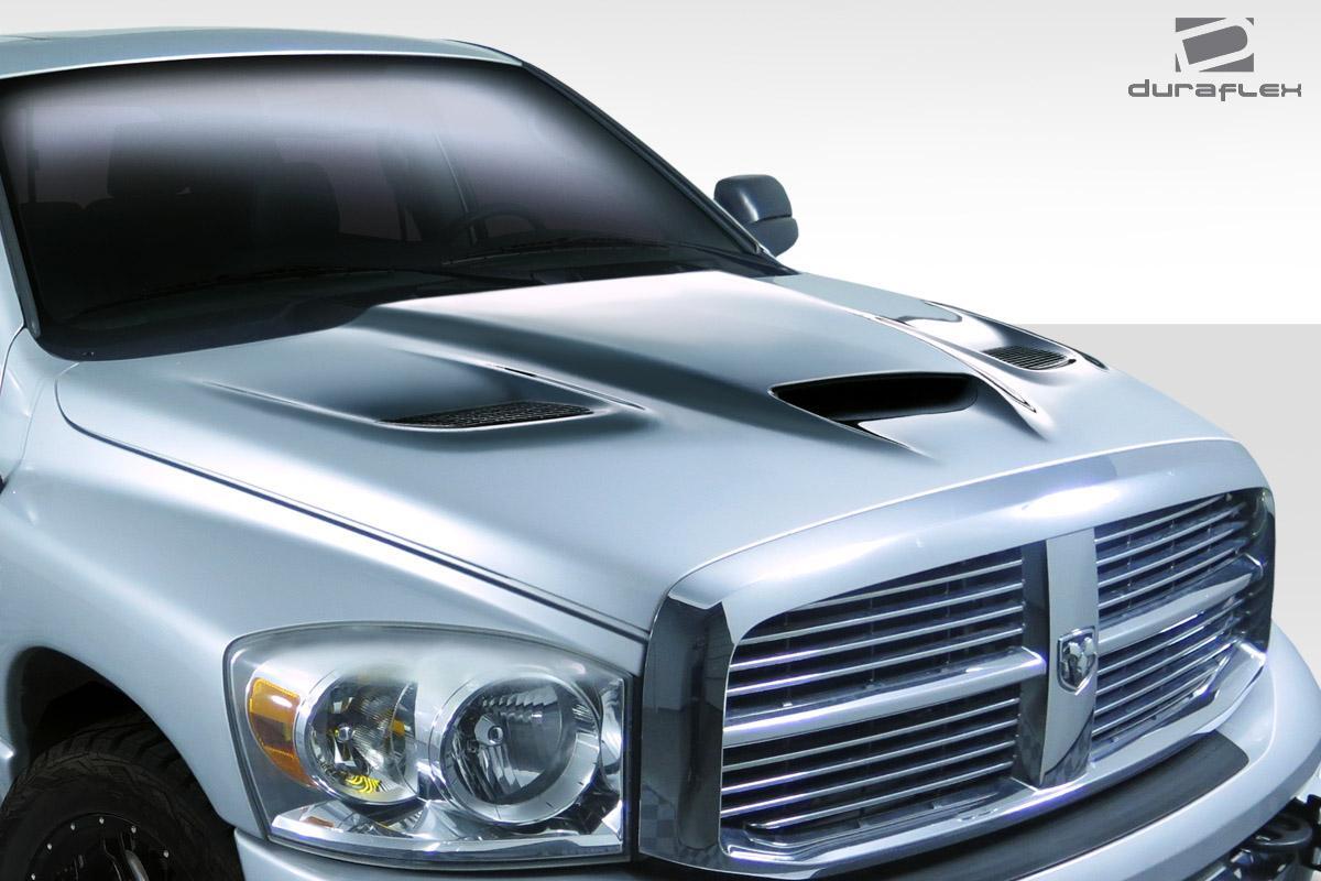 2002-2008 Dodge Ram Duraflex Hellcat Look Hood