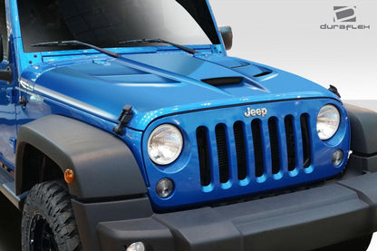 2007-2018 Jeep Wrangler Duraflex Viper Look Hood
