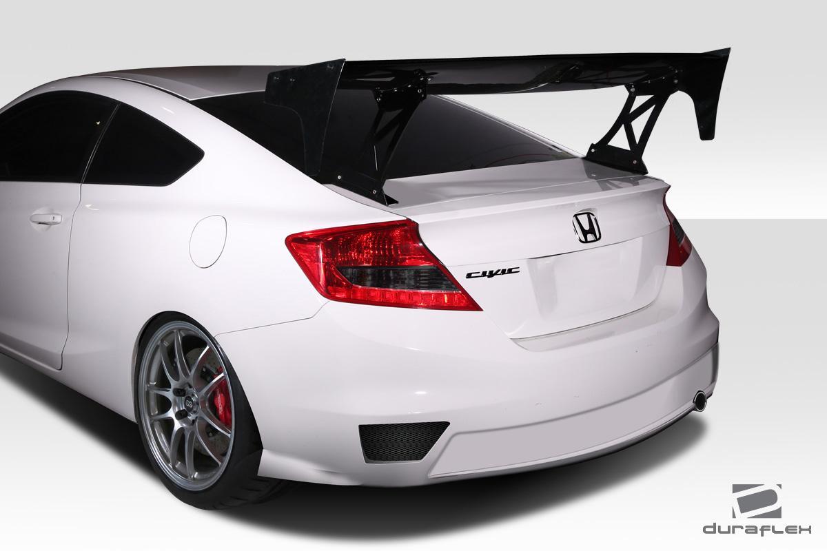 Universal 62" Duraflex VRX V2 Short Wing Complete Kit - 9 Piece