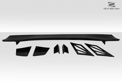 Universal 62" Duraflex VRX V2 Short Wing Complete Kit - 9 Piece