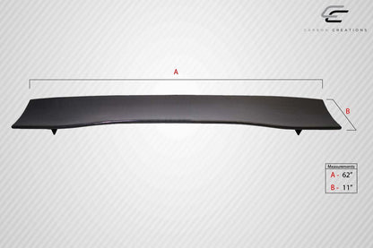 Universal 62" Carbon Creations DriTech VRX V1 Tall Wing Complete Kit - 9 Piece