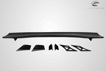 Universal 70" Carbon Creations DriTech VRX V1 Short Wing Complete Kit - 9 Piece
