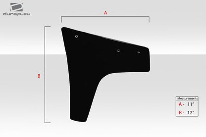 Universal 70" Duraflex VRX V2 Short Wing Complete Kit - 9 Piece
