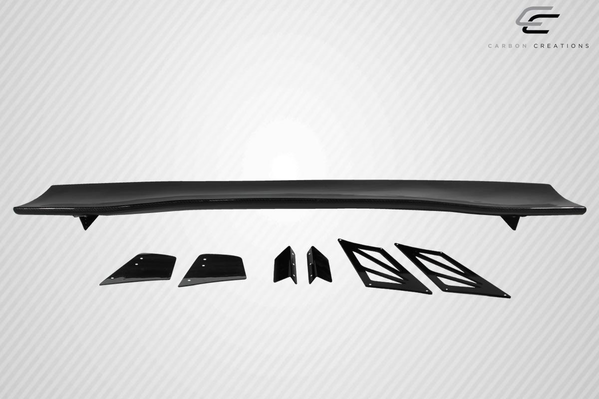 Universal 70" Carbon Creations DriTech VRX V1 Tall Wing Complete Kit - 9 Piece