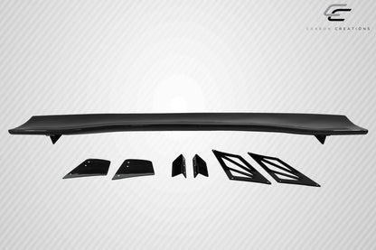 Universal 70" Carbon Creations DriTech VRX V1 Tall Wing Complete Kit - 9 Piece