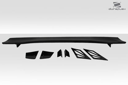 Universal 74" Duraflex VRX V1 Tall Wing Complete Kit - 9 Piece
