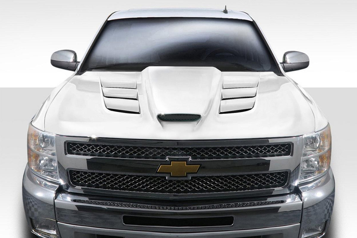 2007-2013 Chevrolet Silverado Duraflex Viper Look Hood