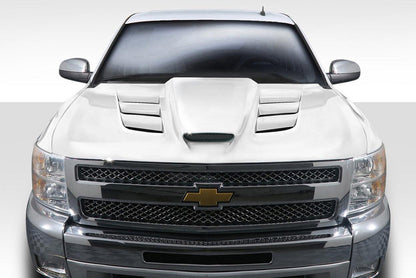 2007-2013 Chevrolet Silverado Duraflex Viper Look Hood
