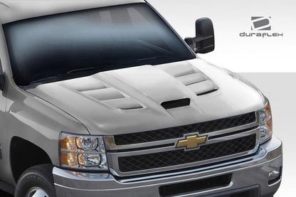 2007-2013 Chevrolet Silverado Duraflex Viper Look Hood