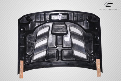 2007-2013 Chevrolet Silverado Carbon Creations Viper Look Carbon Fiber Hood