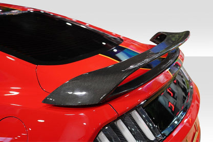 2015-2023 Ford Mustang Carbon Creations GT350 Look Carbon Fiber Rear Wing