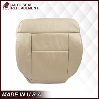 2005-2008 Ford F-150 Seat Cover in Tan: Choose Leather or Vinyl