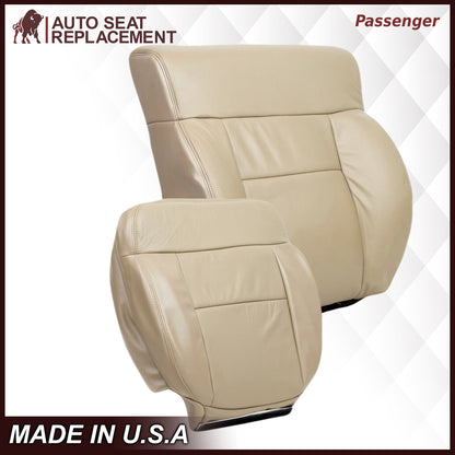 2005-2008 Ford F-150 Seat Cover in Tan: Choose Leather or Vinyl