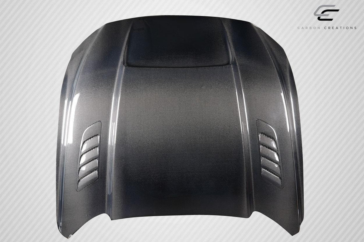 2015-2017 Ford Mustang Carbon Creations CVX V2 Carbon Fiber Hood