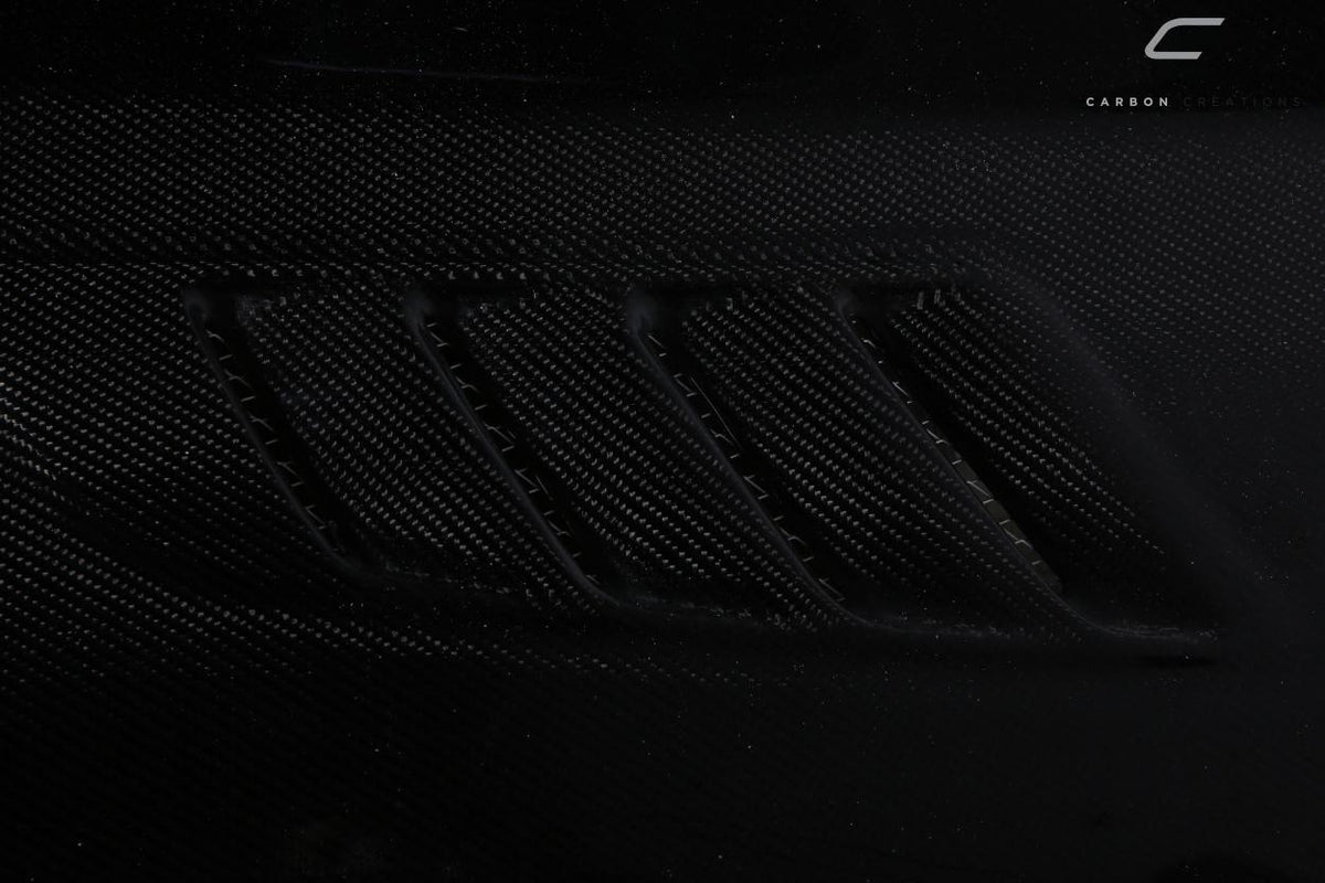 2015-2017 Ford Mustang Carbon Creations CVX V2 Carbon Fiber Hood
