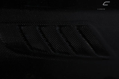 2015-2017 Ford Mustang Carbon Creations CVX V2 Carbon Fiber Hood