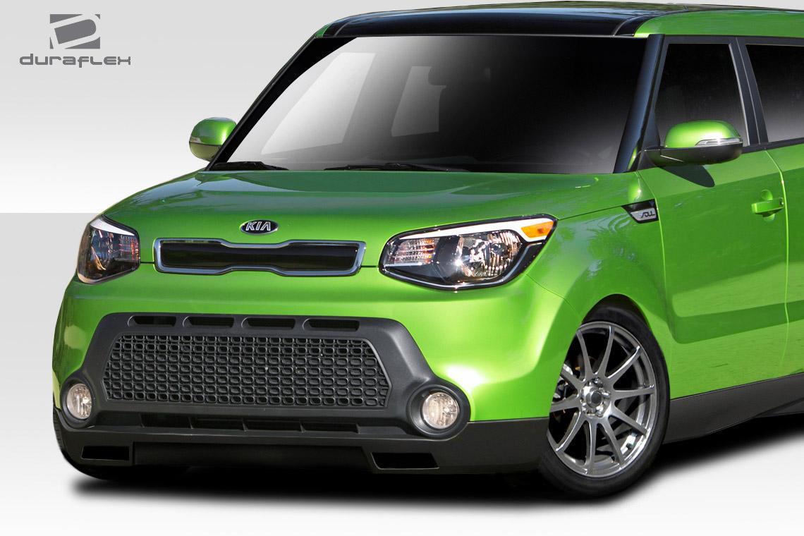 2015-2016 Kia Soul Duraflex Racer Front Lip