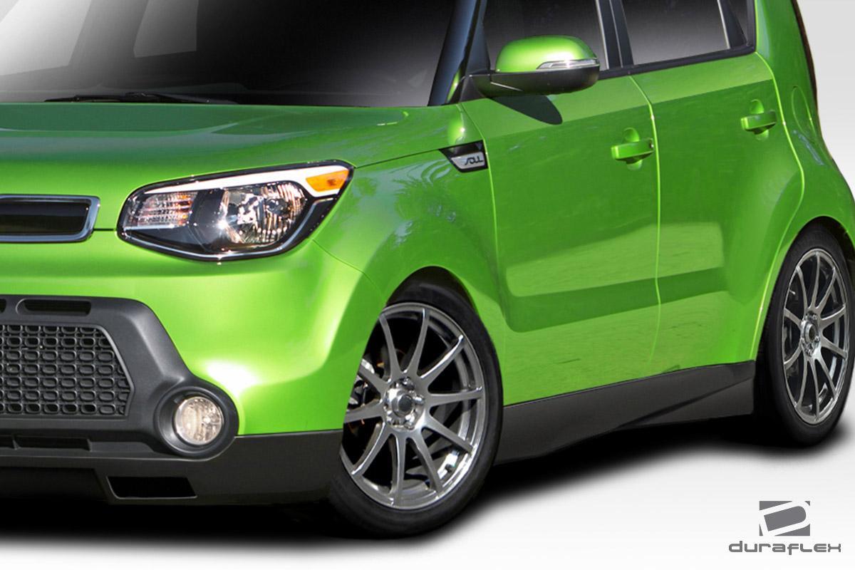 2015-2016 Kia Soul Duraflex Racer Side Skirts