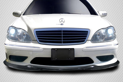 2003-2006 Mercedes S Class Carbon Creations Sport Carbon Fiber Front Lip