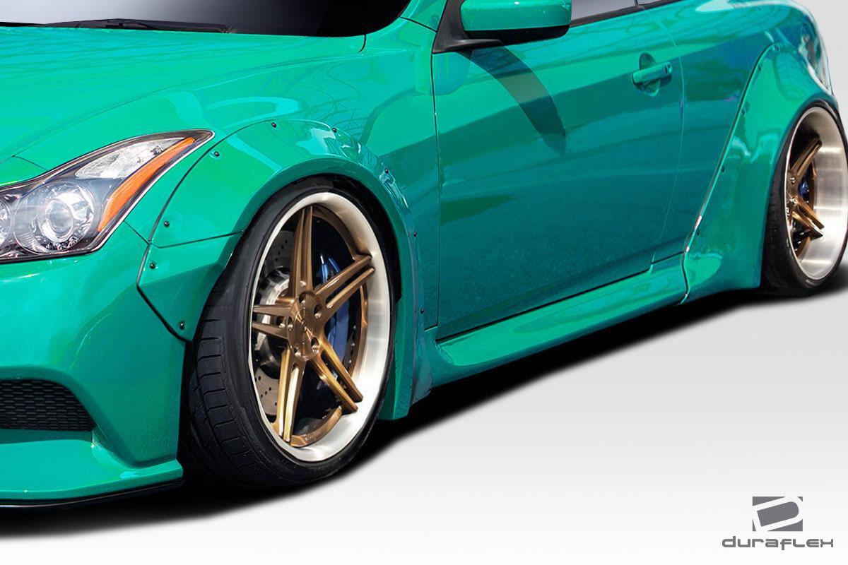 2008-2015 Infiniti G Coupe Duraflex LBW Side Skirts