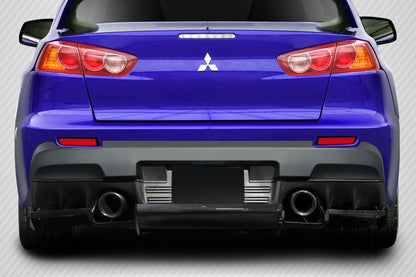 2008-2015 Mitsubishi Evolution Carbon Creations VR-S Carbon Fiber Rear Lip
