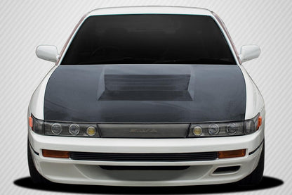 1989-1994 Nissan S13 Silvia Carbon Creations D-1 Carbon Fiber Hood