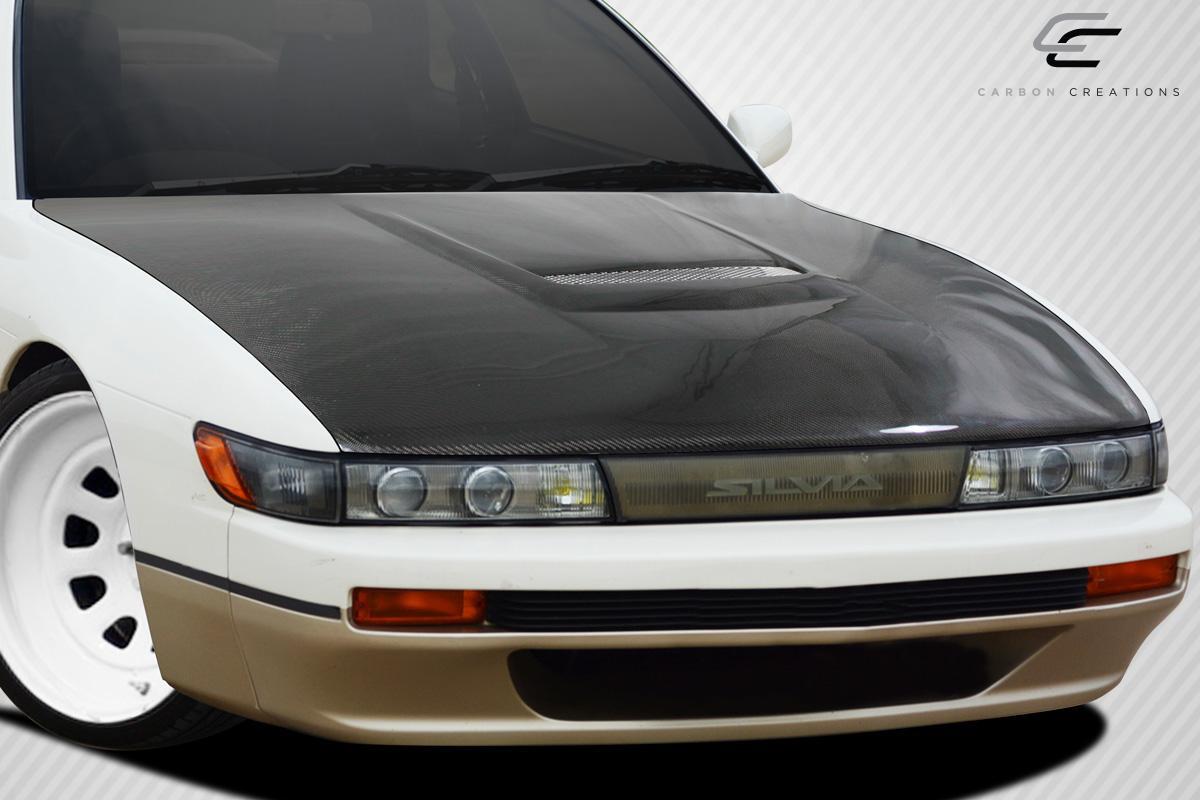 1989-1994 Nissan S13 Silvia Carbon Creations M-1 Carbon Fiber Hood