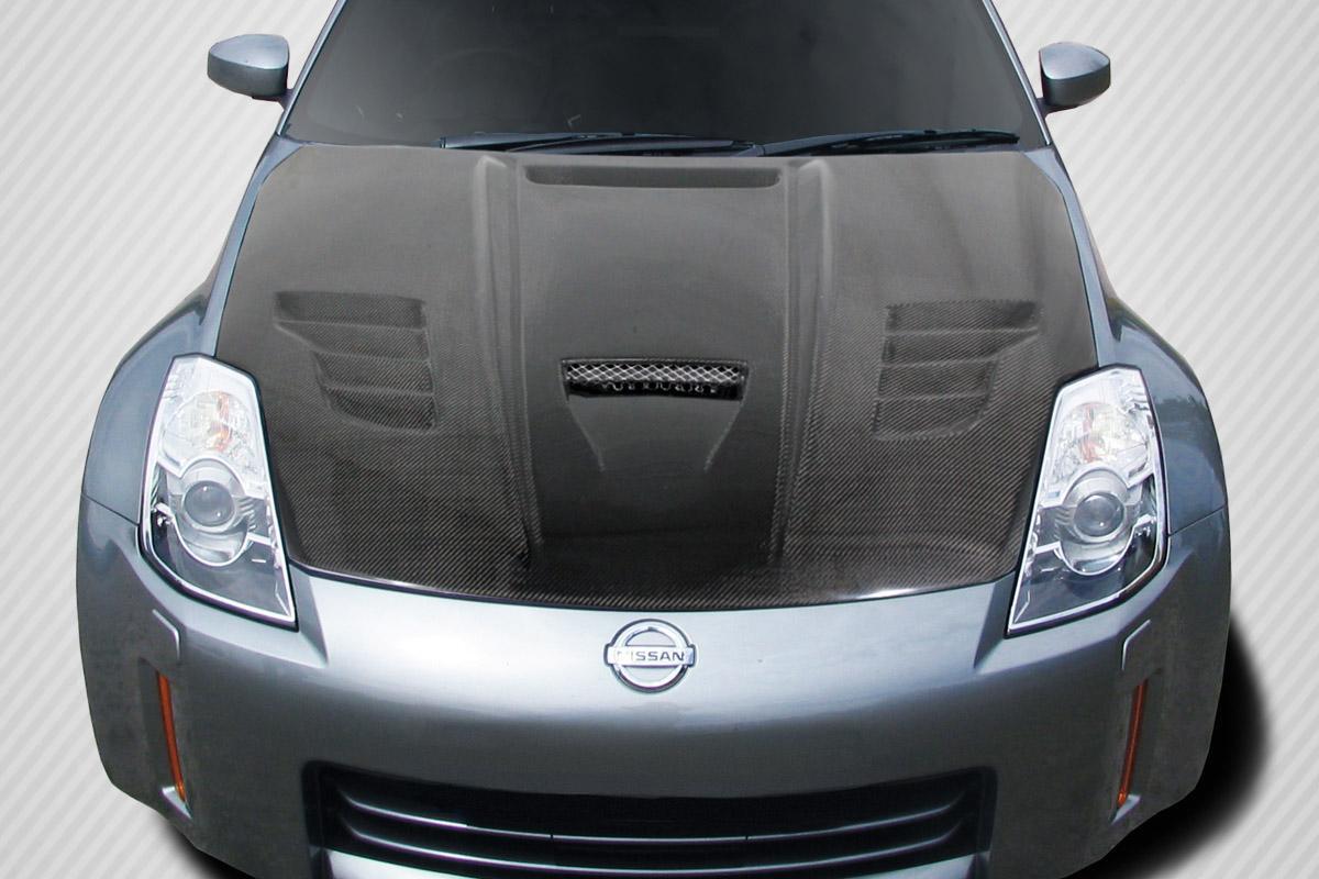 2003-2006 Nissan 350Z Carbon Creations Vader Carbon Fiber Hood